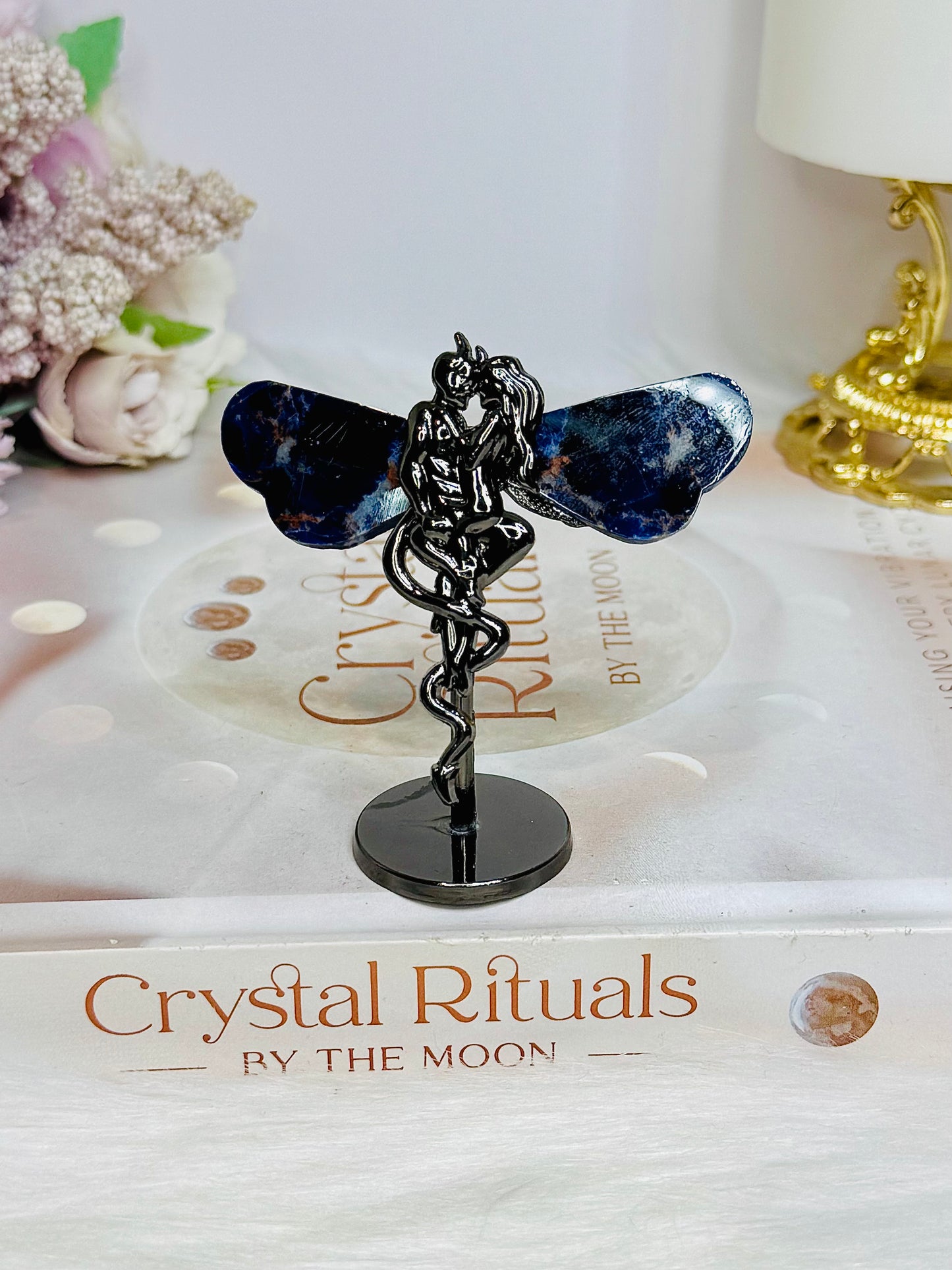 Sodalite Angel | Devil Wings 7cm