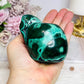 Large Malachite | Chrysocolla Polished Natural Freeform 415g