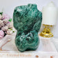 Large Green Jade Pregnant Woman Carving 15cm 1.21KG