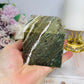 Large Ocean Jasper Druzy Carved Cube 612g