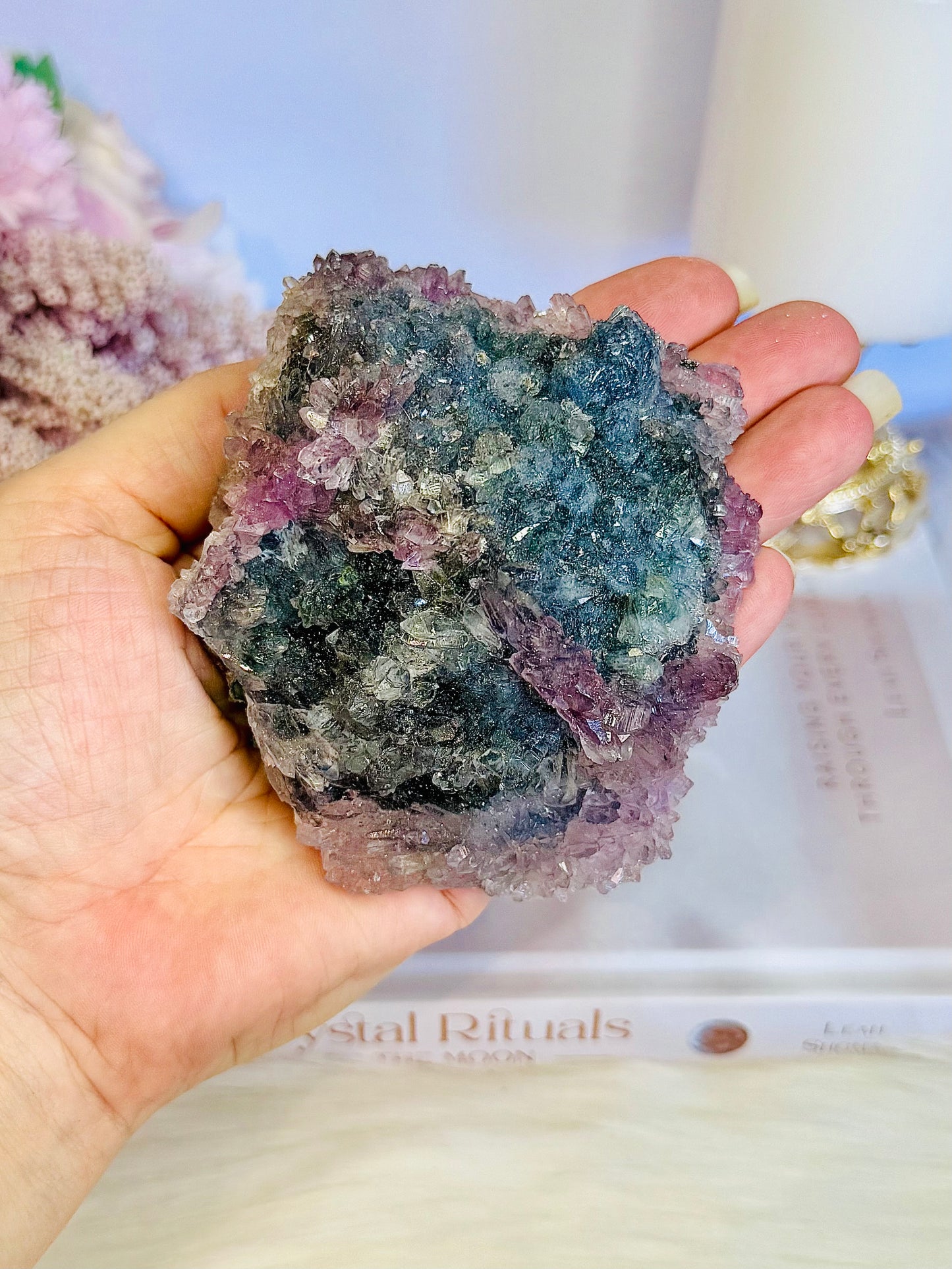 Stunning 9cm Natural Zeolite | Flower Amethyst Specimen