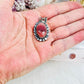 Absolutely Stunning Large Rhodochrosite Pendant In Gift Bag