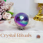 Angel Aura Amethyst Sphere on Stand 4.5cm