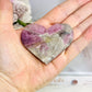 Pink Tourmaline Heart Carving
