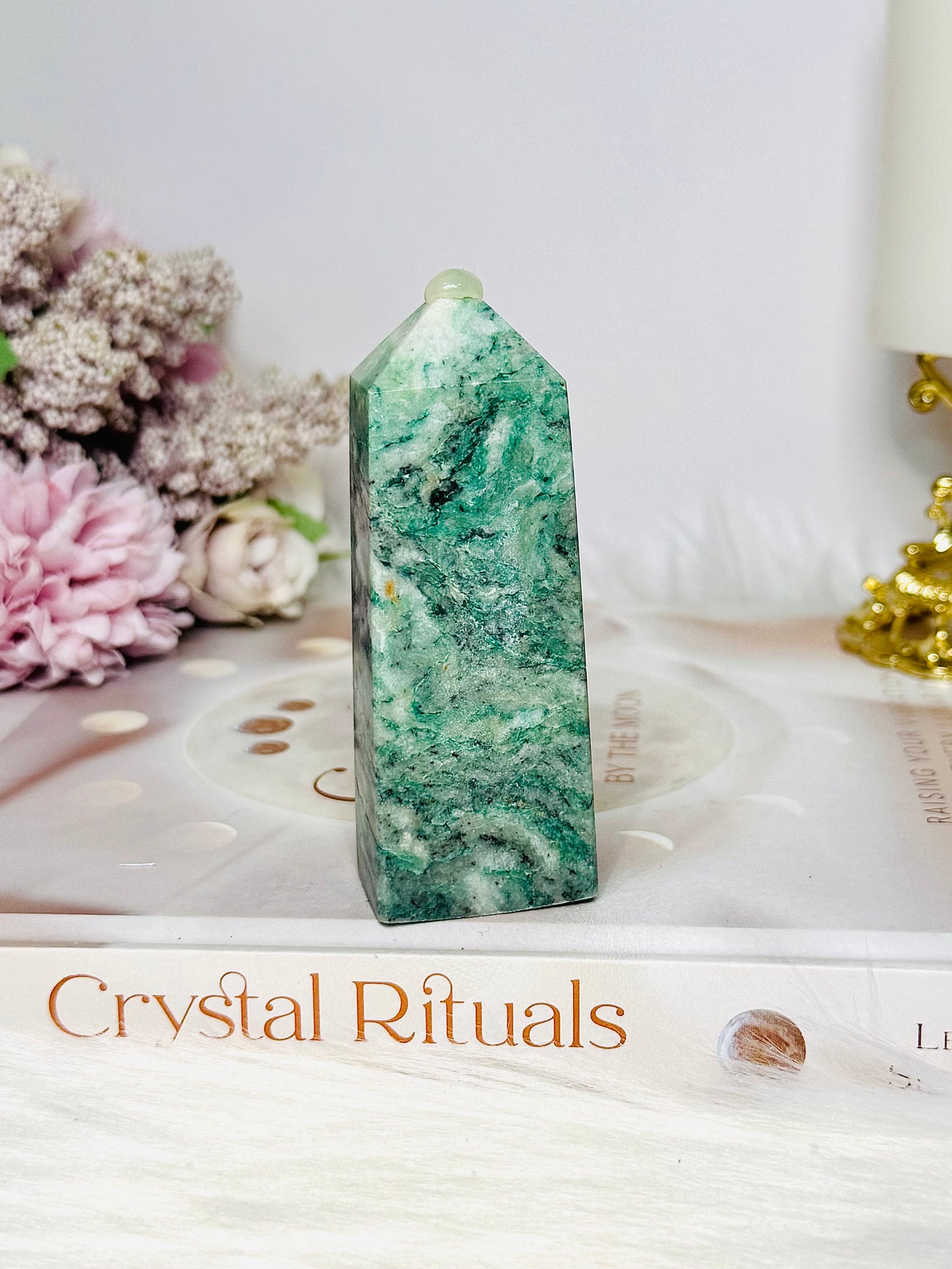 Green Jade Tower 8.5cm