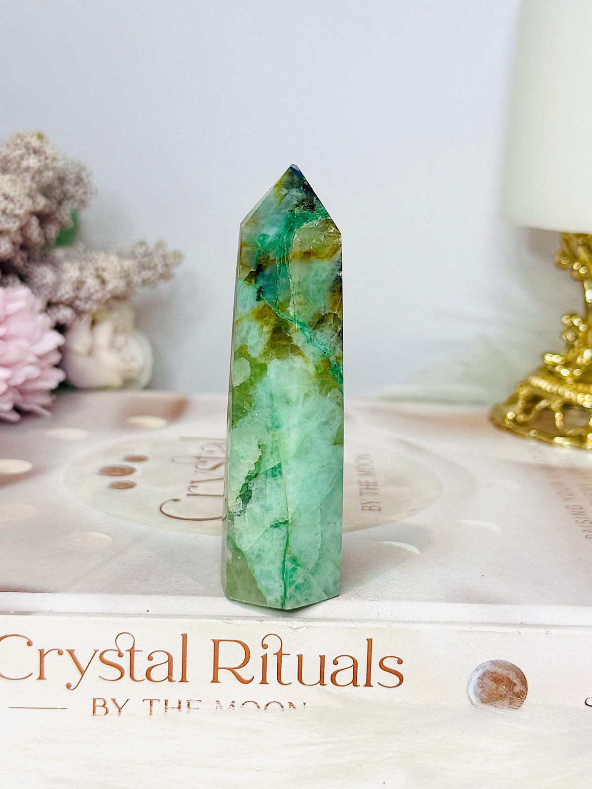 Chrysocolla Tower 8cm