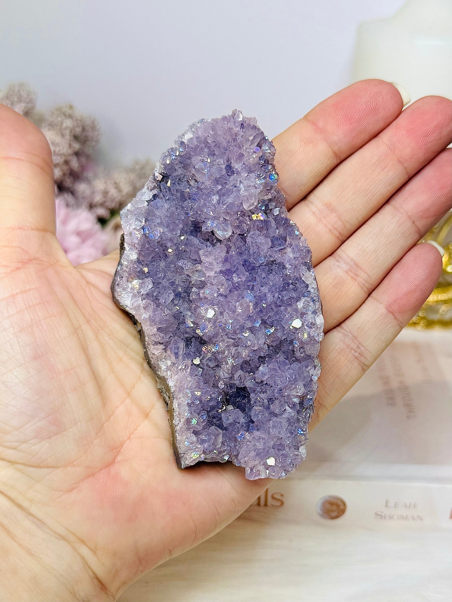 Angel Aura Amethyst Slab 9.5cm