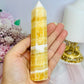 Orange Calcite Tower 14cm