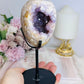High Grade Druzy Pink Amethyst Geode On Custom Made Stand 18cm 714g