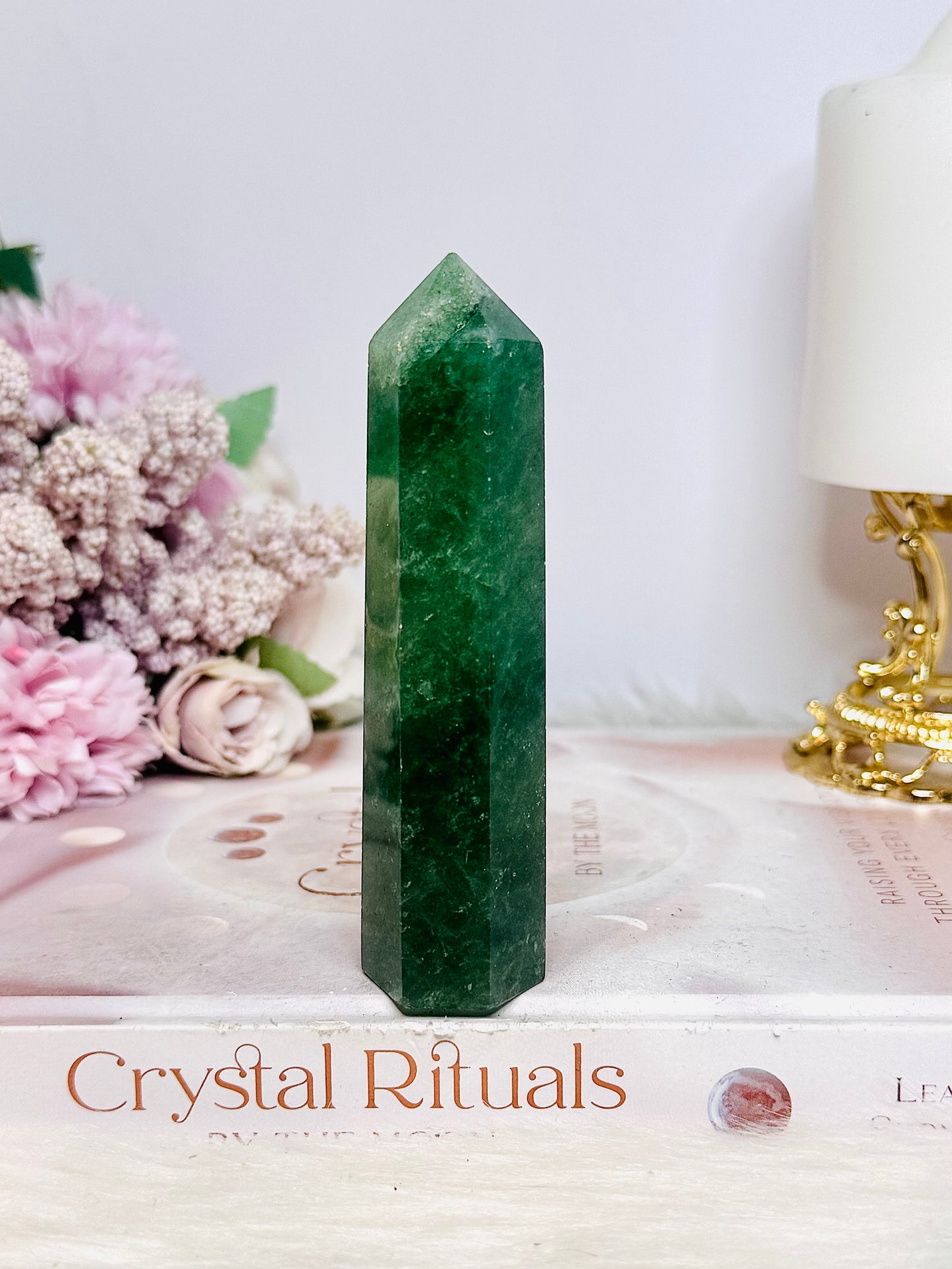 Green Strawberry Quartz 10.5cm