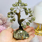 Natural Pyrite Carved Tree 14cm