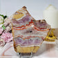 Large Natural Crazy Lace Amethyst Slab 16cm 430g