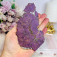 Natural Purpurite Slab on Stand 13cm