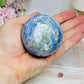 Blue Kyanite Sphere on Stand 397g On Stand