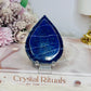 Lapis Lazuli Flame On Stand 7cm