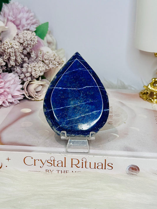Lapis Lazuli Flame On Stand 7cm