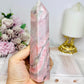 Natural Pink Opal Tower 15.5cm