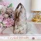 Large Super Seven Carved Tower 12cm 305grams