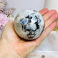 Large Rainbow Moonstone Sphere with Blue Flash 464g