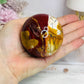Large Mookaite Jasper Sphere on Stand 330g