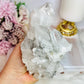 Wow!! Stunning Natural Clear Quartz Cluster Specimen From Brazil 15cm