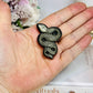 Gold Sheen Obsidian Snake 5cm
