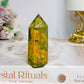 Realgar Crystal Tower 7cm