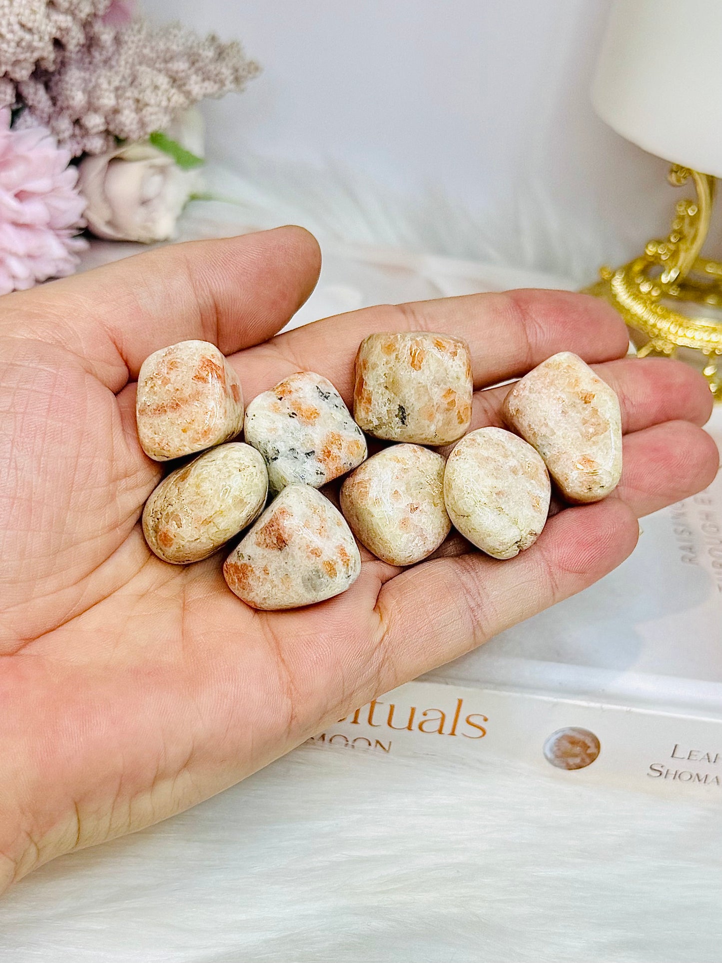 Sunstone Tumble Stones $4 each