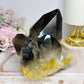 Large Smokey Quartz Cluster Freeform 1.3KG 13cm