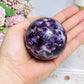 Large Lepidolite | Purple Mica Sphere on Stand 321g