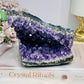 Natural Amethyst Base Cut Cluster 12cm 850g