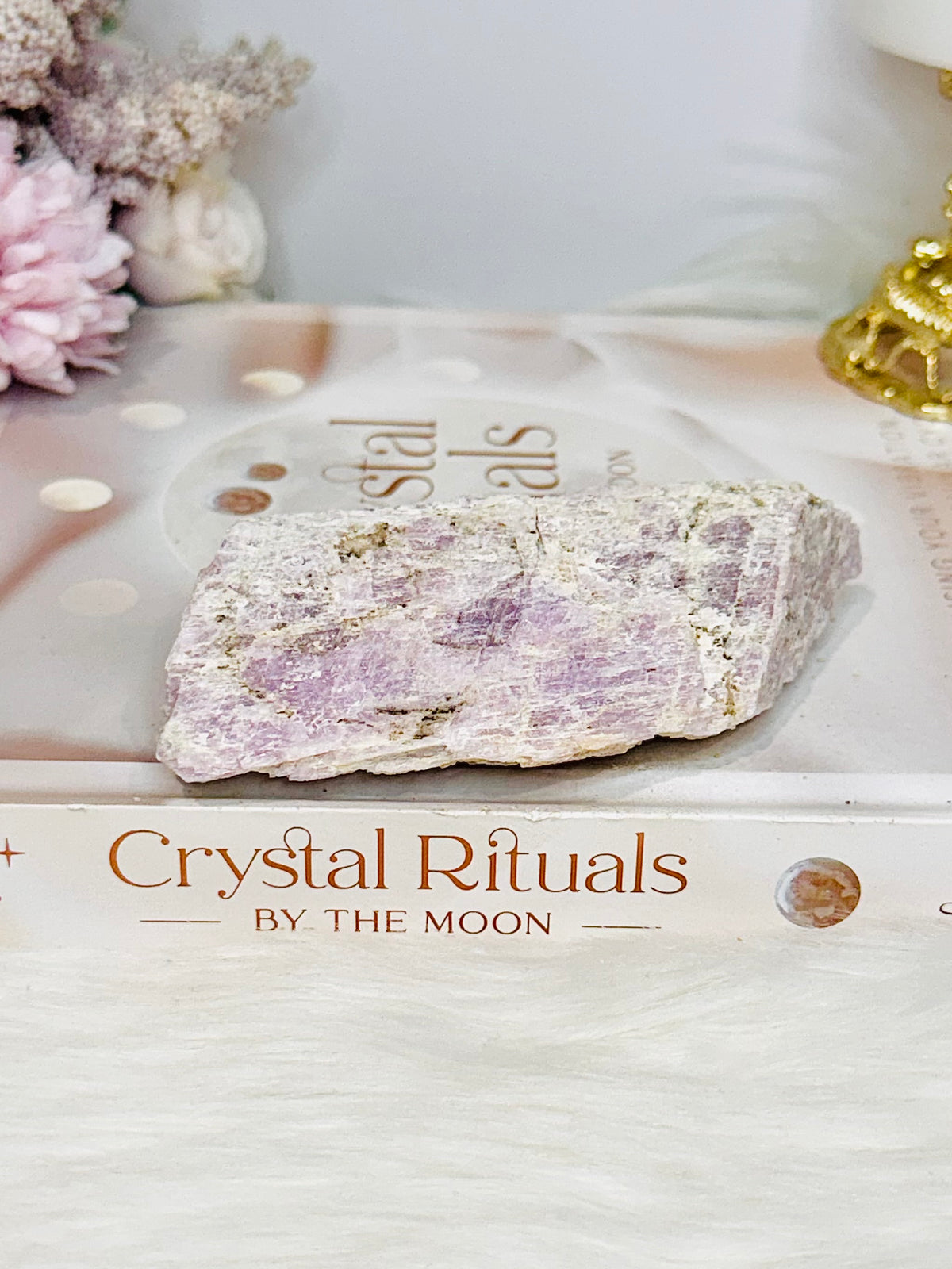 Large Natural Kunzite Specimen 11cm 232g