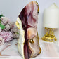 High Grade Mookaite Jasper Polished & Raw Slab 16cm 722g