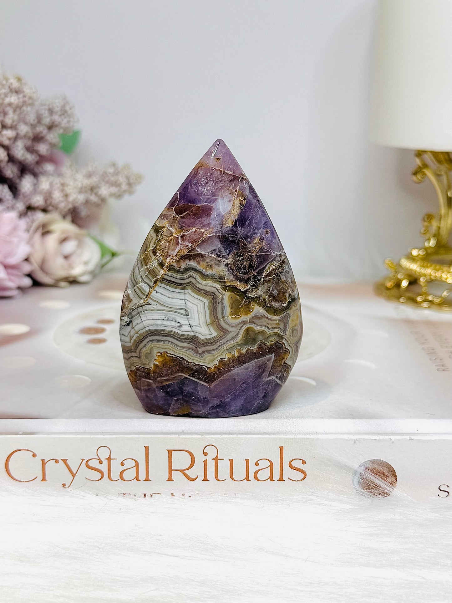 Crazy Lace Amethyst Flame 7.5cm