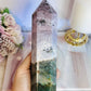 Classy & Fabulous Chunky Large Ocean Jasper Tower 19cm