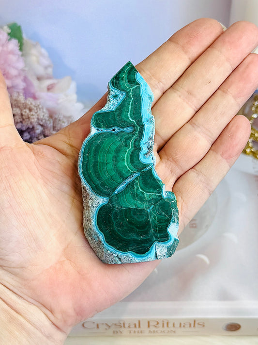 Raw Natural Chrysocolla Freeform 10cm