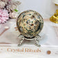 Sakura Agate Sphere on Stand 6.5cm