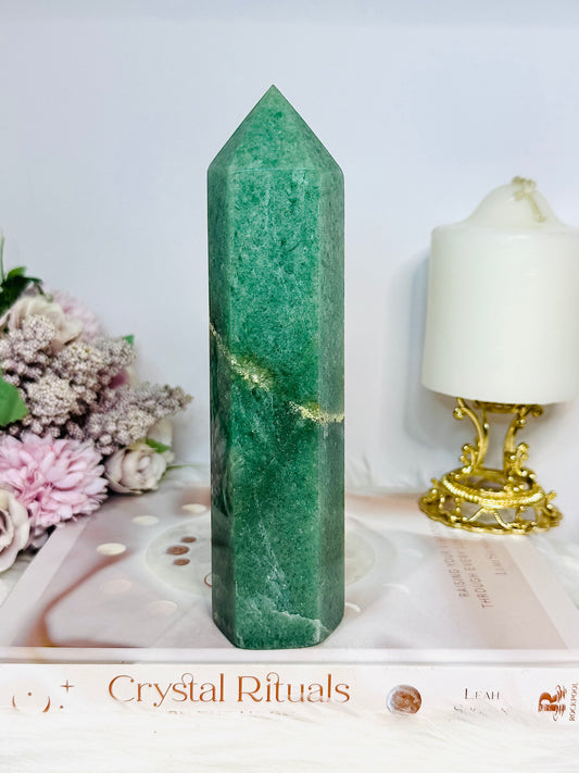 Large Green Aventurine Tower 18cm