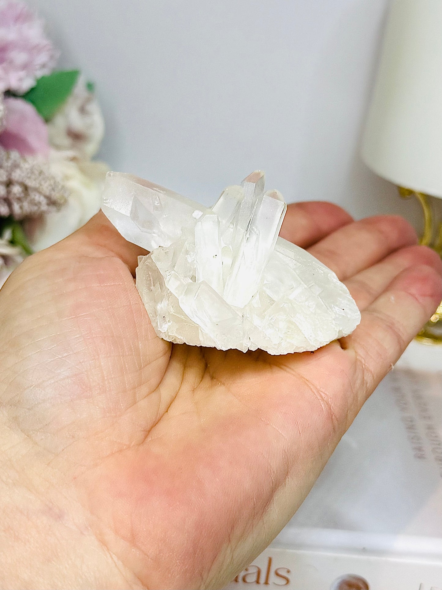 Crystal Quartz Cluster Small