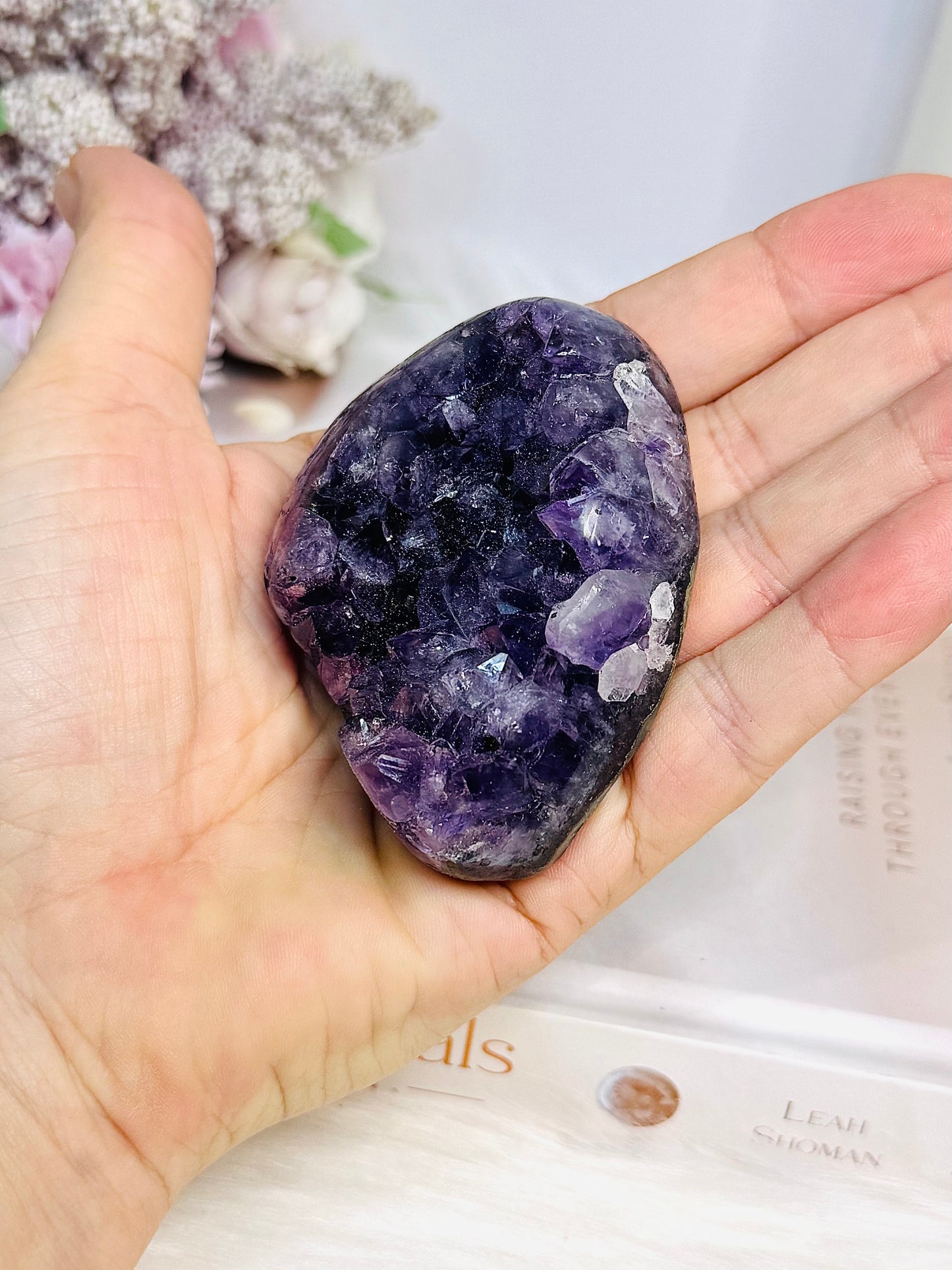 High Grade Amethyst Cluster Freeform 7cm