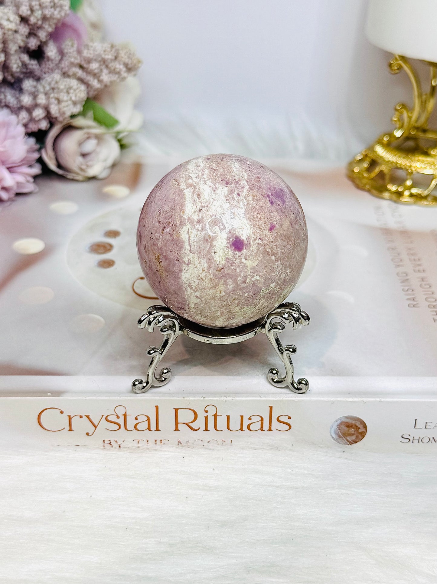 Phosphosiderite Sphere On Stand 141g