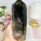 Large Garden Quartz | Lodolite Natural Polished Tower On Stand 25cm 903g