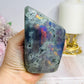 Labradorite Freeform with Pink & Purple Flash 12.5cm 441g (chip on bottom at back)
