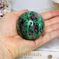 Ruby Zoisite Sphere on Stand 275g