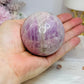 Large Kunzite Sphere on Stand 398g