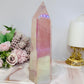Large Angel Aura Rose Quartz Tower 18.5cm 808g