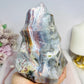 Huge Ocean Jasper Carved Flame 17cm 1.87KG
