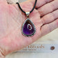 Stunning Ametrine Necklace with Large Silver Pendant In Gift Bag