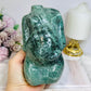Large Green Jade Pregnant Woman Carving 15cm 1.21KG