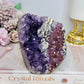 Large High Grade Amethyst Base Cut Cluster | Freeform 808g